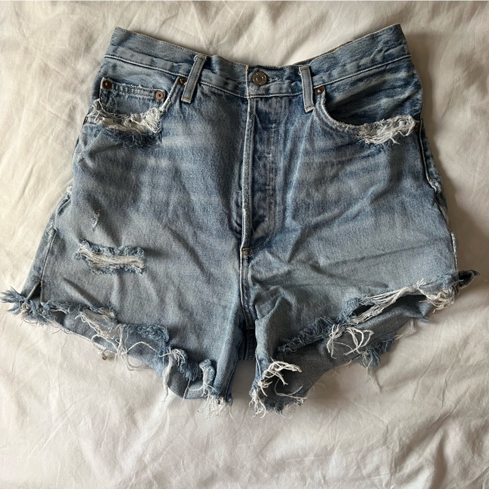 AGOLDE Dee Ultra High-Rise Shorts